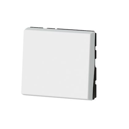 Interrupteur à bascule 2 A 250 V coupure bipolaire à touche de couleur  blanc - LEGRAND - 040192