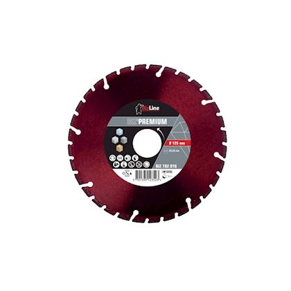 Jeu de 2 disques diamant segment 125mm