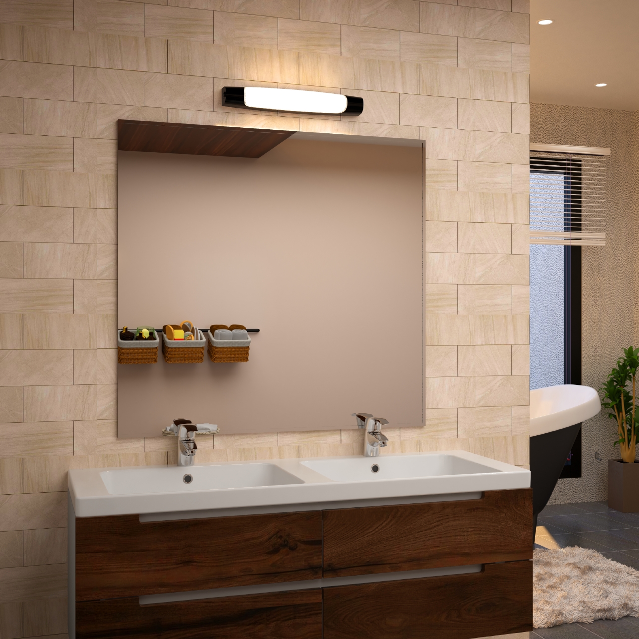 Reglette salle de bain ip44 - Achat éclairages étanches