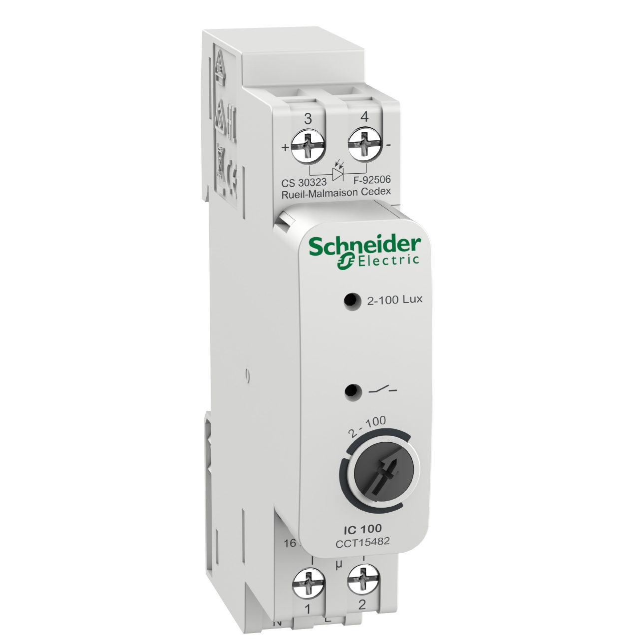 CCT15225 Schneider - Interrupteur crépusculaire programmable - 1