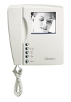 Bticino Swing Eco - Poste int�rieur vid�o noir et blanc