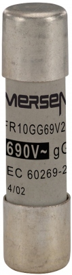 Fusible cartouche - 10 x 38 - GG - 2A - 690V - Lot de 1 - Mersen S302788