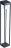 Borne � Led - Europole ZURYA SOLAR - 4.4W - 3000K - 80 cm - Gris - Europole 69883