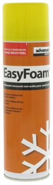 Nettoyant moussant non acide pour condenseur