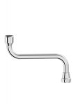 Bec - Horizontal - Longueur 150 mm - 1/2 - 15 x 21 - Chrom� - Alterna 4020597