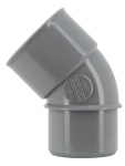 Coude PVC - M�le / Femelle - 45� - Diam�tre 40 mm - Nicoll CH4