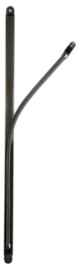 Flexible de porte invisible - 65 cm - Pour porte ouvrante � 180 degr�s - CDVI DL600