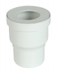 Pipe droite pour WC - Diam�tre 100 mm - Nicoll QW77