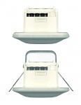 Dtecteur de prsence - 360D - Plafond -  Encastr - Blanc - 1 contact - 10A - Theben 1030052