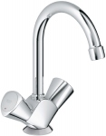 M�langeur de lavabo - COSTA S - 15 x 21 - Poign�es metal � isolation thermique - Grohe 21097001