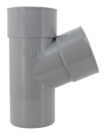 Culotte PVC - M�le / Femelle - 67�30 - Diam�tre 100 mm - Nicoll BT16