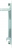 Trappe de visite - 30 x 30 cm - A poussoir - En t�le d'acier zingu� - Blanc laqu� - Bizline 400301