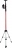 Perche t�lescopique - 3.20 m maximum - Pour niveau laser Bizline 782277 - Bizline 782279
