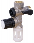Groupe de s�curit� - Pour chauffe eau - Droit - Si�ge inox 889 - Diam 20 x 27 mm - Comap R110007001