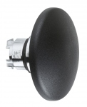 T�te arr�t d'urgence - Coup de poing - D60 - H�misph�rique - Noir - Schneider ZB4BR216