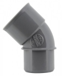 Coude PVC - M�le / Femelle - 45� - Diam�tre 32 mm - Nicoll UCF4