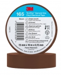 Ruban adh�sif - 3M TEMFLEX 165 - 15 mm x 10 m�tres - Marron - 3M 80963N