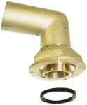 Raccord 2 pi�ces - Coud� � 90� - A joint plat - Compteur 315CU - Ecrou 6/20 - Banides et Debeaurain 0231504
