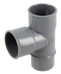 Culotte PVC - M�le / Femelle - 87�30 - Diam�tre 40 mm - Nicoll UBH18