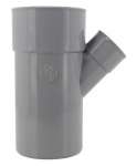 Culotte PVC - M�le / Femelle - 45� - Diam�tre 100/50 mm - Nicoll UBT64