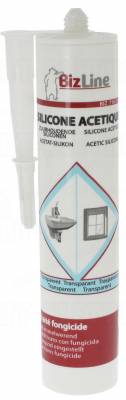 Silicone sanitaire ac�tique couleur translucide