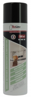 Mousse nettoyante dsinfectante - Pour climatisation - 500 Ml - Bizline 400108