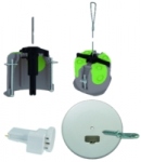 Kit point lumineux cloison s�che diam�tre 67 mm Bizline R Box - Complet