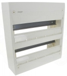 Coffret Hager Gamma 2 x 18 modules � poser en saillie