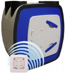 Kit VMC Akor HR Radio 2x flux haut rendement 4 piquages Unelvent