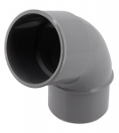 Coude PVC - M�le / Femelle - 67�30 - Diam�tre 50 mm - Nicoll UCJ6