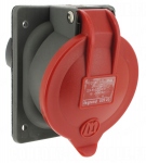 Prise tableau 32 Amp�res 3P+N+T IP44 rouge - Legrand Hypra EU 52920