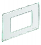 Plaque 3 modules Bticino Living Light personnalisable