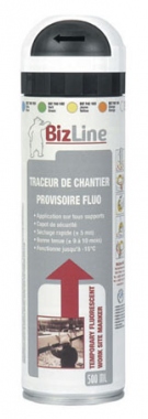 Tra�eur de chantier couleur blanc t�te bas