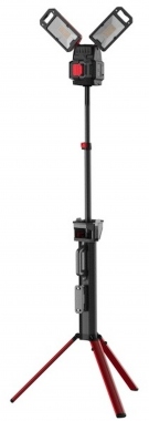 Lampadaire LED - Double-t�te - 5000 Lm - Multi batterie 18V - Bizline 625062