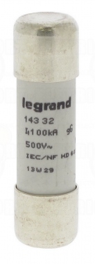 Fusible cartouche cylindrique - 14 x 51 - 32 Amp�res - Type gG HPC - Sans Percuteur