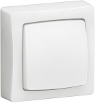 Va et vient ou bouton poussoir - Complet - Blanc - Legrand 086001L