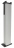 Colonette en aluminium H0,5m pour s�rie CARDIN CDR et SEL
