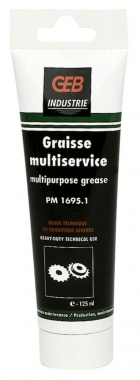 Graisse multiservice - GEB 1695 - Tube de 125ml - GEB 651145
