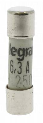 Fusible cartouche cylindrique - 5 x 20 - 6.3 Amp�res