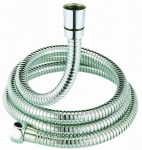 Flexible de douche - CONCERTO - 1.50 m�tre - En laiton - Argent brillant double agrafage - Alterna H25001-150B