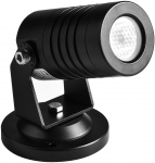 Projecteur � LED - Europole YAMM - Sur pat�re - 3W - 3000K - Noir Mat - Europole 390850