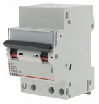 Disjoncteur 20A 6kA courbe C t�trapolaire Legrand DX3 auto