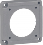 Plaque d'adaptation pour prise 2P+T 16 Amp�res - Legrand 52118
