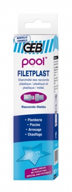 P�te d'�tanch�it� Filetplast pour raccords d'eau potable - Etui-tube 100g - Geb