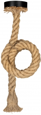 Luminaire suspendu - Bailey ROPE - E27 - 1.5 M�tres - Effet corde - Bailey 141483
