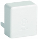 Embout goulotte - 25 x 30 - Blanc - TA-E - Iboco 00867