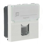 Prise t�l�phone RJ 11 2 modules Legrand Mosaic