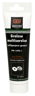Graisse multiservice - GEB 1695 - Tube de 125ml - GEB 651145