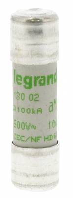 Fusible cartouche cylindrique - 10 x 38 mm - 2 Amp�res