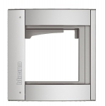 Bticino Sfera New - Chassis et Enjoliveur - 1 module - Allmetal